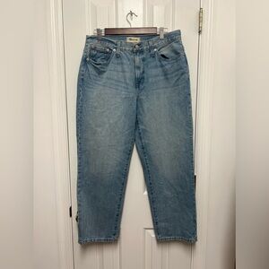 NWT Size 30 Petite Madewell The Perfect Vintage Straight Jeans